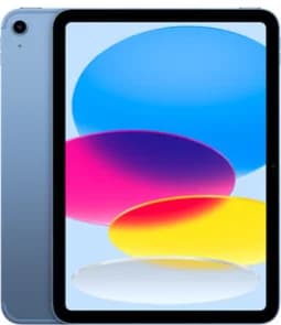 Apple iPad 2022 10ª Geração 10.9" 64GB Wi-Fi + Cellular Azul
