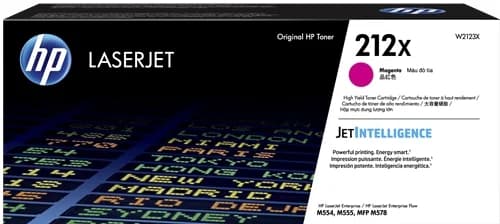 HP 212X Magenta LaserJet Toner Cartridge - W2123X