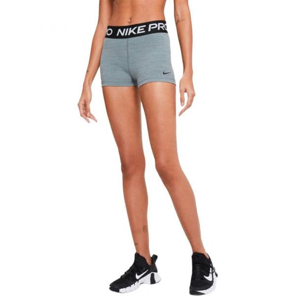Nike Pro 3´´ Shorts Azul L Mulher