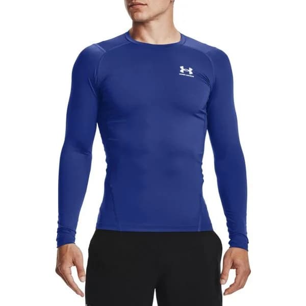 Under Armour T-shirt de Manga Comprida Under Hg Armour Comp Ls-blu 1361524-400 3XL Azul