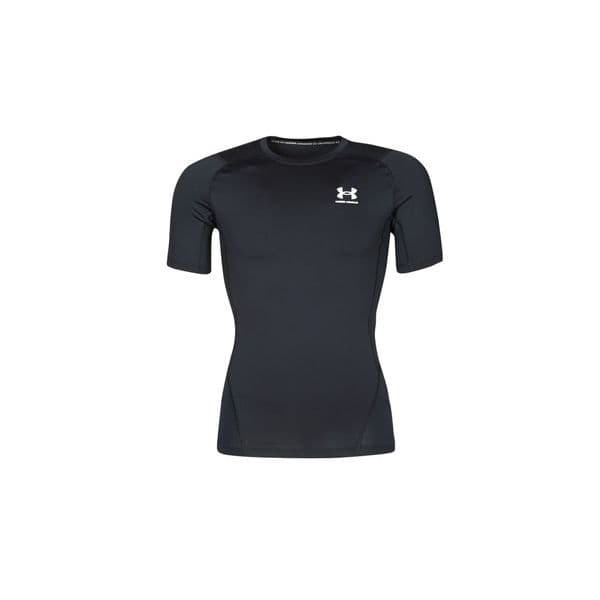 Under Armour T-Shirt HeatGear® Preto / Branco L