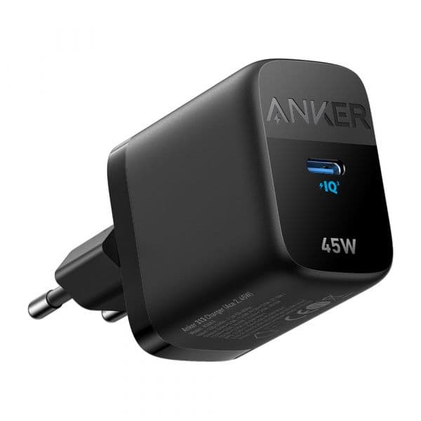 Anker Carregador Anker 313 Charger USB-C 45W Preto - A2643G11