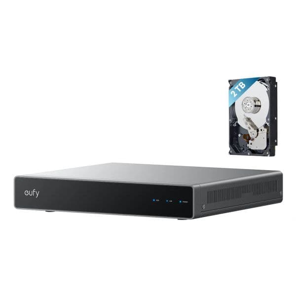 Eufy Gravador Vídeo em Rede S4 2TB Preto