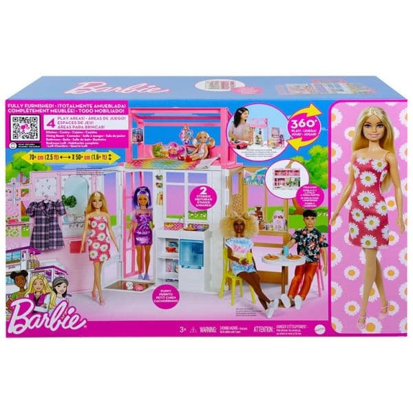 Mattel A Casa da Barbie Com Boneca