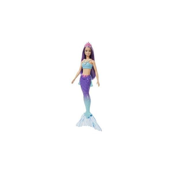 Barbie Dreamtopia Sereia Azul com Tiara Branca