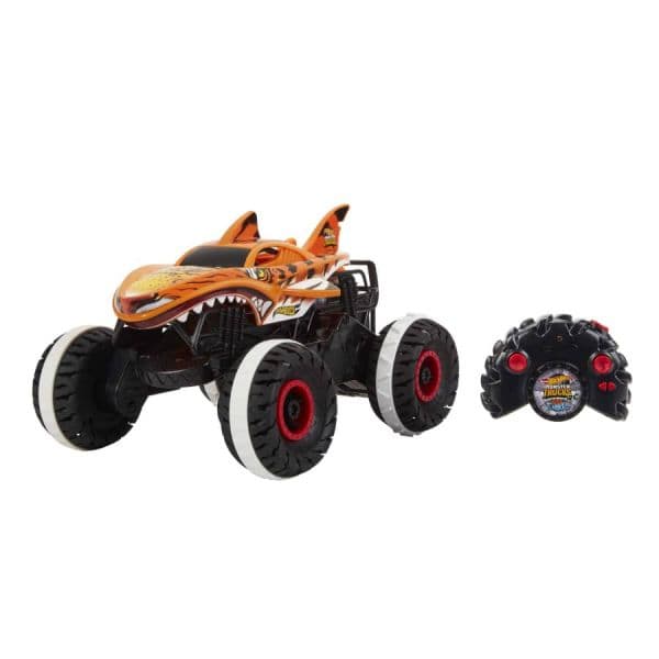 Mattel Hot Wheels - Monster Truck Imparável Veículo Tubarão Tigre