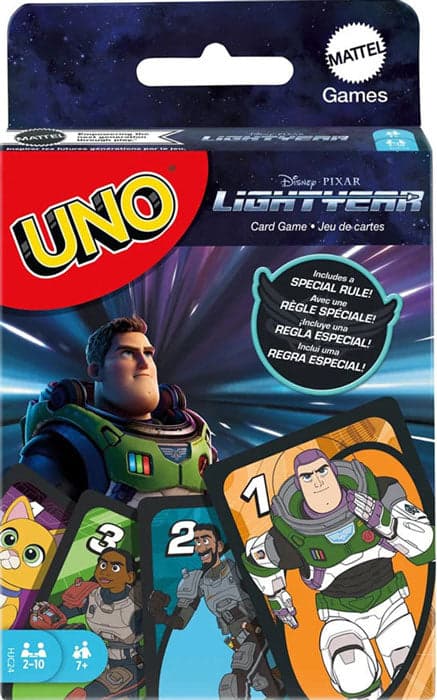 Mattel Jogo De Cartas Uno Disney Pixar Lightyear