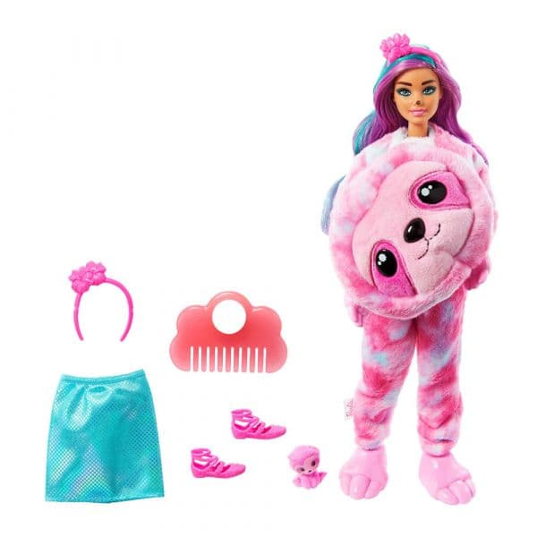 Barbie Reveal Série Fantasia Preguiça - MTHJL59