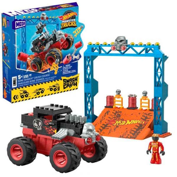 Mattel MEGA Construx Hot Wheels Monster Trucks Pista Bone Shaker