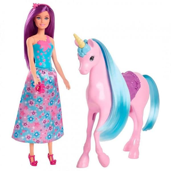 Barbie e a Sua Boneca de Unicórnio