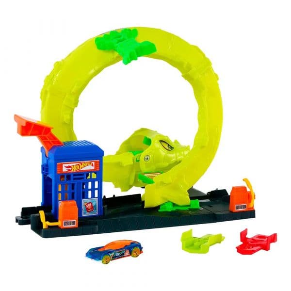 Mattel Hot Wheels City Ataque Espiral da Serpente JBM63 HDR29 Multicolor