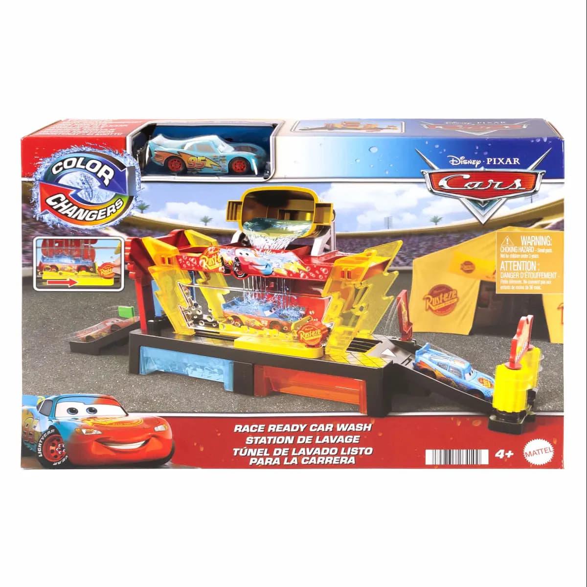 Mattel Race Ready Car Wash Disney Pixar Cars