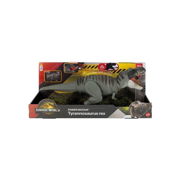 Mattel Jurassic World Figura T-Rex Poder Devorador Rebirth JCH02