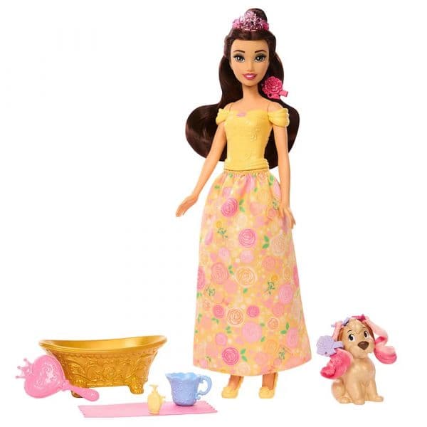 Mattel Boneca Bella com Cachorrinho JFC42 Amarelo