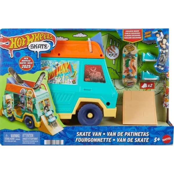 Hot Wheels Carrinha De Skate