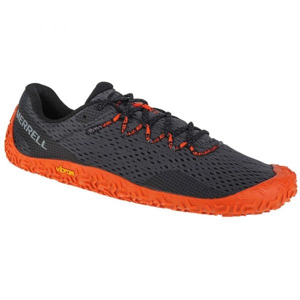 Merrell Sapatilhas de Trail Running Vapor Glove 6 Granite / Tangerine 41 1/2