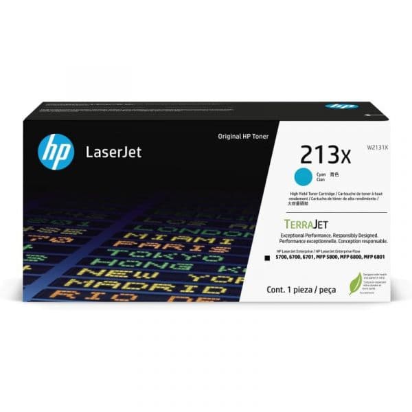 Toner HP Laserjet Ciano 213X