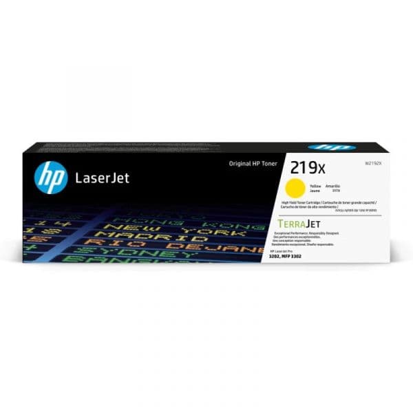 HP Toner Amarelo 219X Alto Rendimento