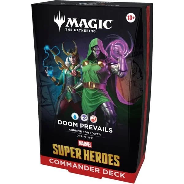 Wizards of the Coast Magic: The Gathering Marvel Super Heroes Doom Prevails Commander Deck