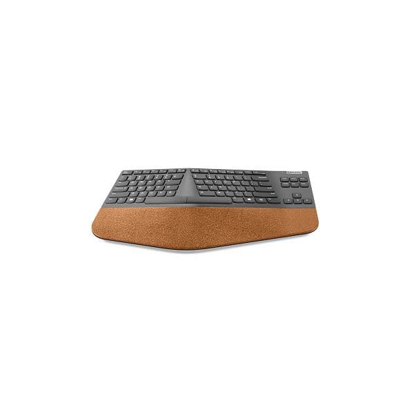 Teclado Lenovo Go Wireless Split Ergonômico Sem Fios Espanhol Cinza