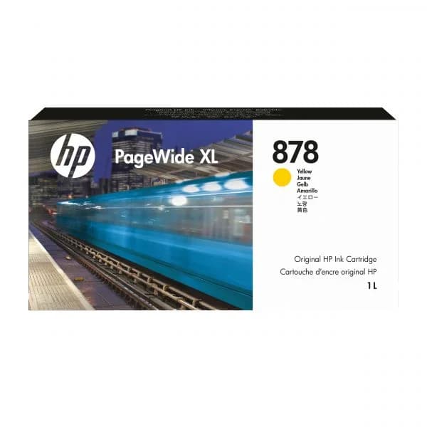 Tinteiro HP Cartucho de Tinta 878 Amarelo