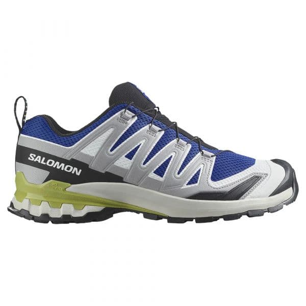 Salomon Sapatilhas de Trail Running Xa Pro 3d V9 Nautical Blue / Alloy / Dark Citron 44 2/3