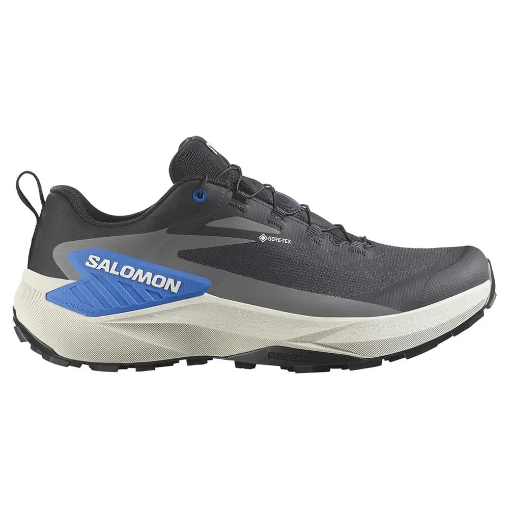Salomon Sapatilhas de Trail Running Genesis Goretex Black / Lunar Rock / French Blue 40
