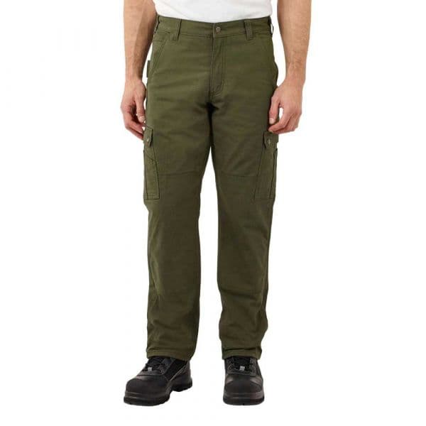 Carhartt Rugged Flex Fleece Lined Relaxed Fit Cargo Pants Verde 30 / 32