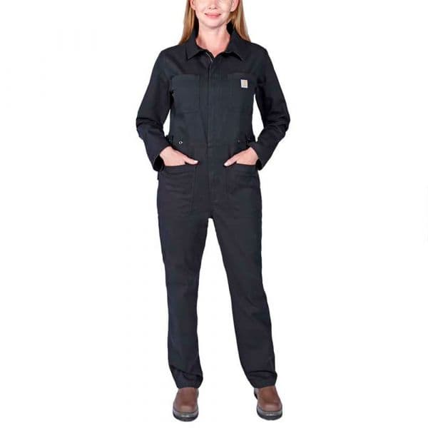 Carhartt Relaxed Fit Canvas Coverall Jumpsuit Azul S