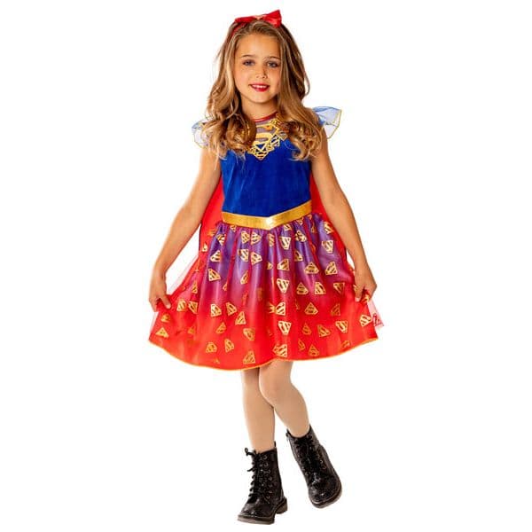 Rubies UK Fato Supergirl Deluxe 3-4 Anos