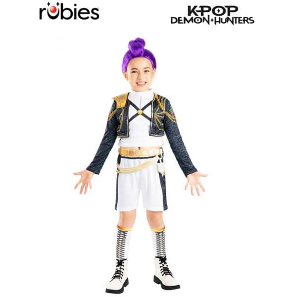 Rubies UK Fato Rumi K-POP Gold Deluxe - 11-13 Anos - 310036324