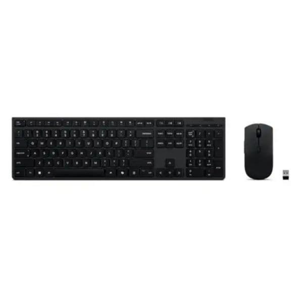 Teclado Lenovo 4X31R64340 Rato Sem Fios Preto