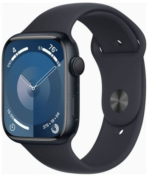Apple Watch Series 9 GPS 45mm Alumínio Meia-Noite c/ Loop Desportiva Meia-Noite - MR9C3QL/A