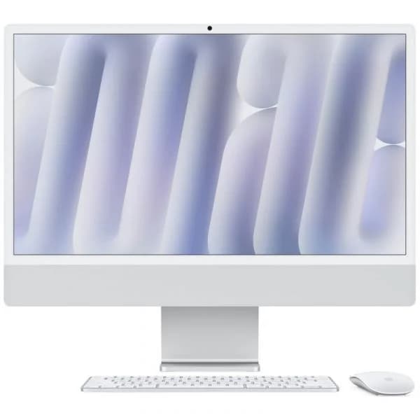 Apple iMac 24 Apple M4 10 Núcleos/16GB/512GB SSD/GPU 10 Núcleos/24" Retina 4.5K Prateado