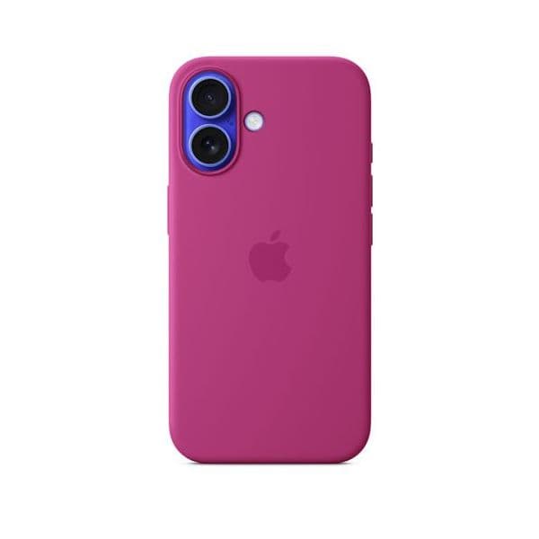 Apple Capa Silicone com MagSafe para iPhone 16 Plus Fuchsia