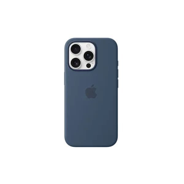 Apple Capa Silicone com MagSafe para iPhone 16 Pro Denim