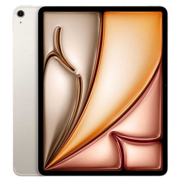 Apple iPad Air (7ª Geração) 13" M3 256GB Wi-Fi + Cellular Luz das Estrelas