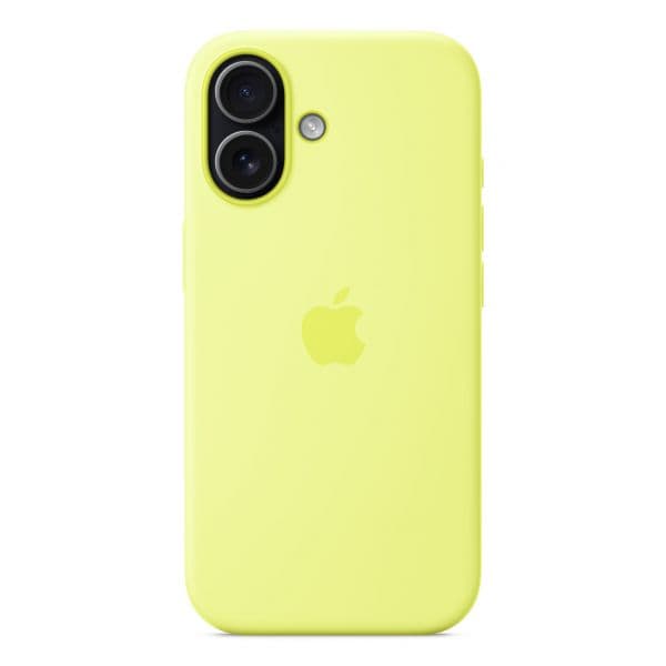 Apple Capa em Silicone Magsafe para iPhone 17 Neon Yellow