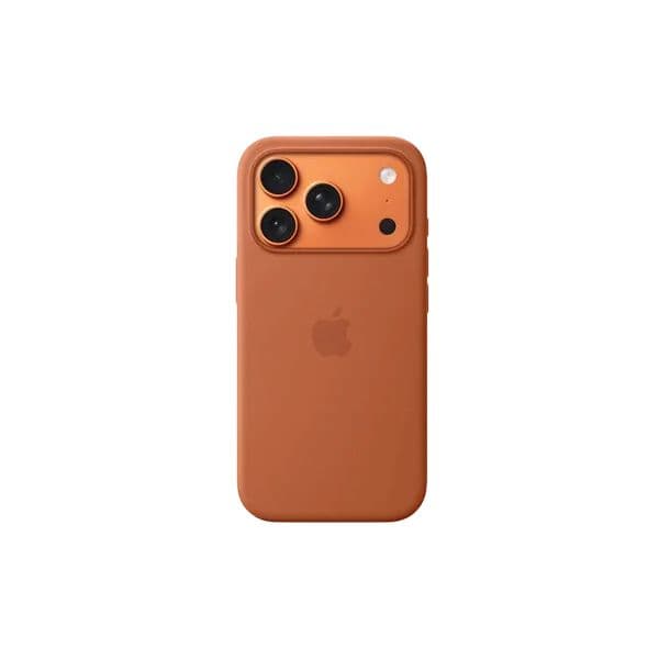 Apple Capa em Silicone Magsafe para iPhone 17 Pro Terracota