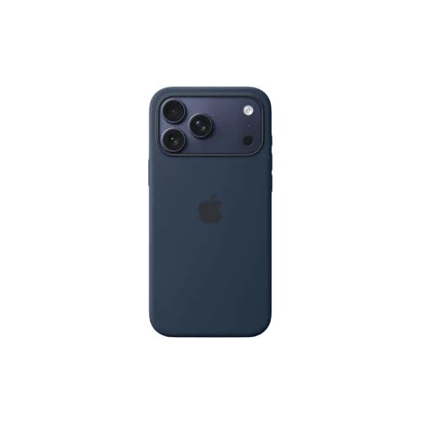 Apple Capa em Silicone com Magsafe para iPhone 17 Pro Max Meia-noite