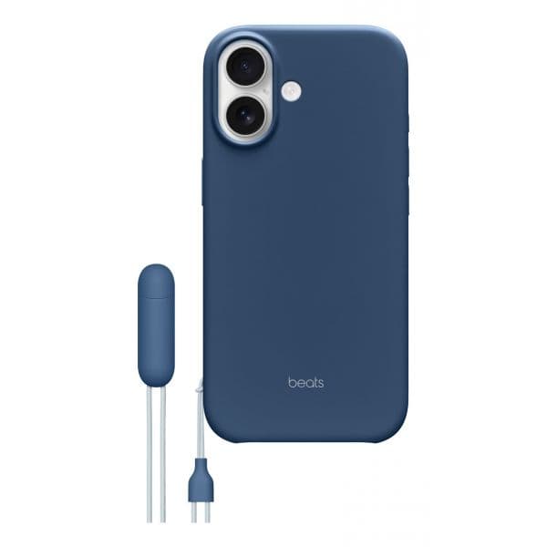 Apple Beats Capa com Kickstand e Magsafe para iPhone 17 Bedrock Blue