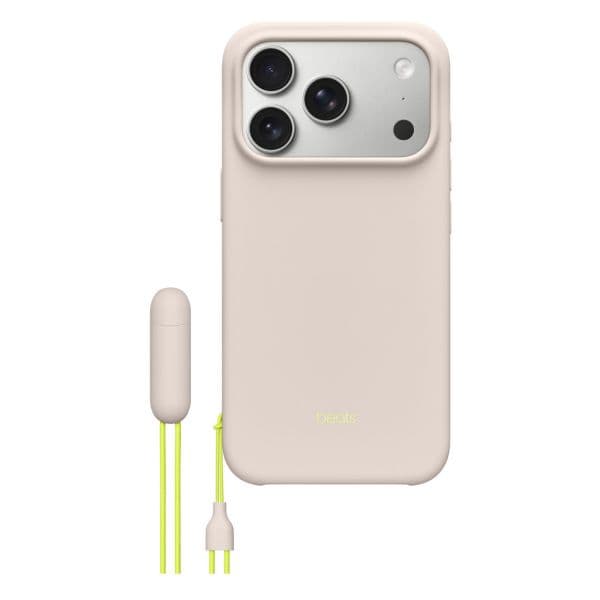 Apple Beats Capa Kickstand para iPhone 17 Pro com MagSafe e Camera Control Lime Stone