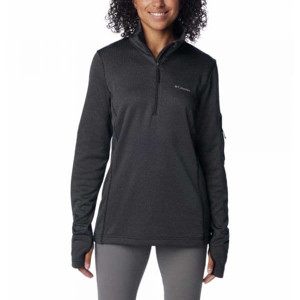 Columbia Park View(TM) Half Zip Sweatshirt Cinzento S Mulher