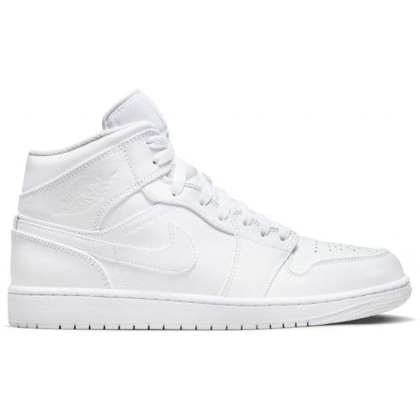Jordan Sapatilhas Air 1 Mid 554724-136 46 Branco