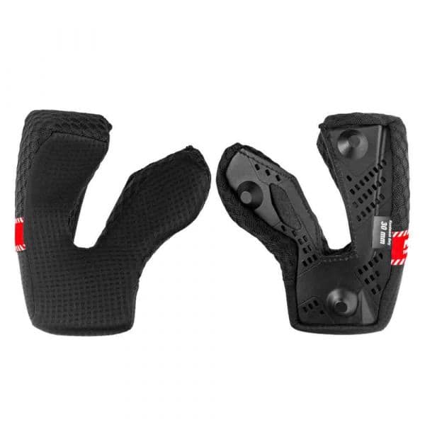 Bell Full-10 Spherical 40 Mm Cheek Pads Preto