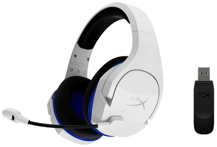 Headset HyperX Cloud Stinger Wireless PS5/PS4/PC Branco