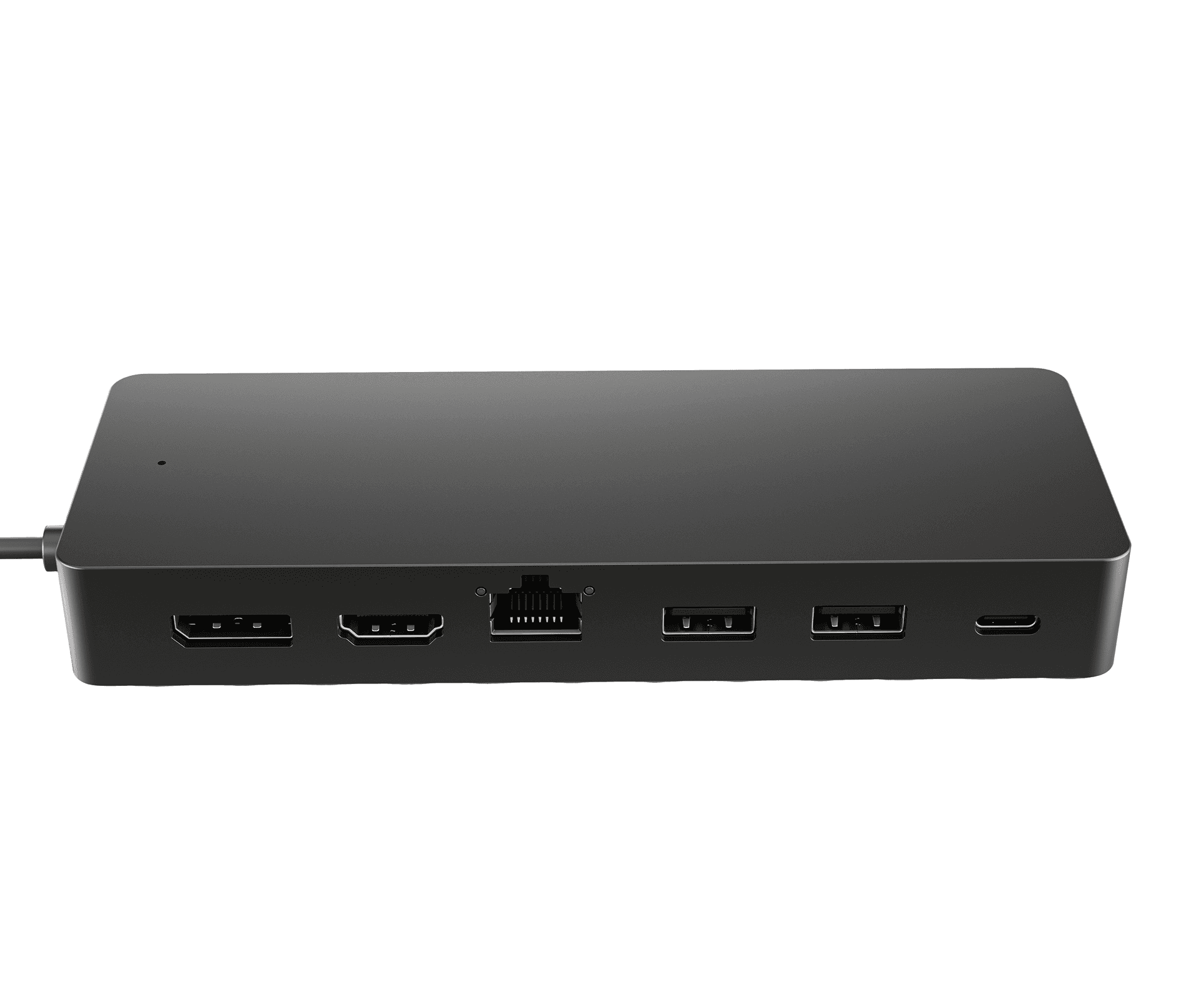 HP Hub Multiportas Universal USB-C 50H55UT + USB-C PD USB 3.2 HDMI 4K 60Hz DisplayPort RJ45 Preto/Azul