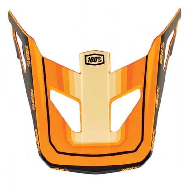 100percent Status Topenga Visor Replacement Dourado