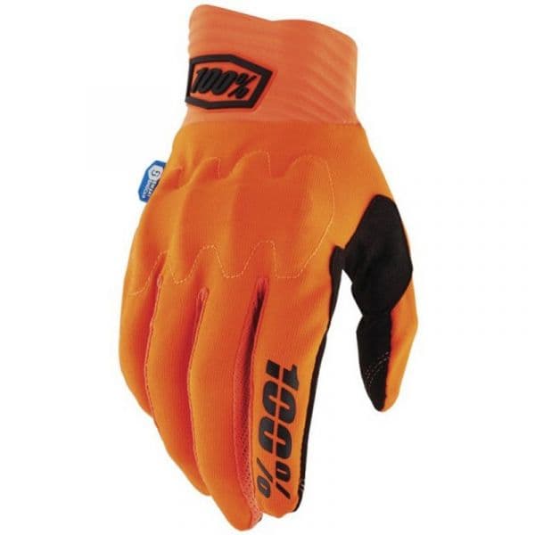 100% Luvas Cognito Smart Shock Fluo Orange Xl