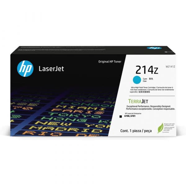 HP Toner 214Z Ciano